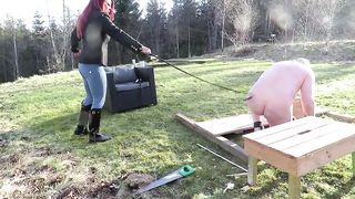 DanishFemdom - Human furniture made by human