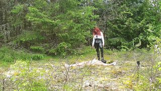 DanishFemdom - Forest Fuck