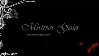 Mistress Gaia even her bitch needs eating