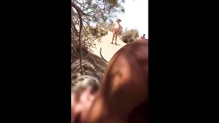 Girl and a Stranger in the Dunes of Maspalomas Part 3