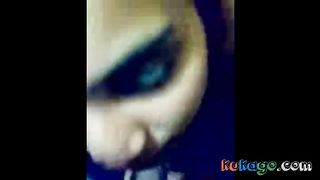 Northindian girl playing with bf dick