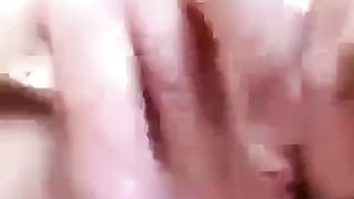 Norsk blonde onanert i hennes bil