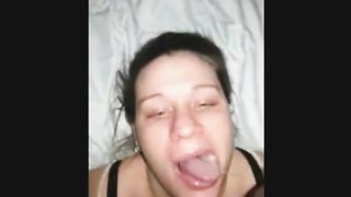 Sucking a big black dick