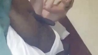 Sexy Brunette With Black