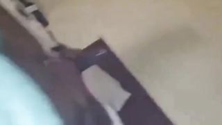 Sexy Brunette With Black