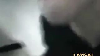 Cute Gamestop employee backroom blowjob