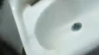 Cute Gamestop employee backroom blowjob