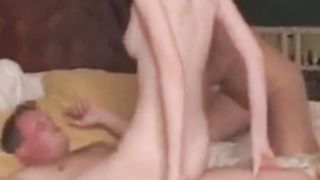 MFF 3some and a big creampie