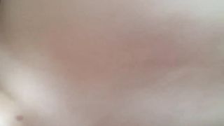 Amateur teen double creampie