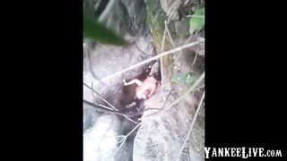 Caught Fucking In A Stream