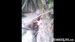 Caught Fucking In A Stream