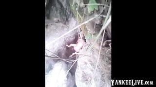 Caught Fucking In A Stream