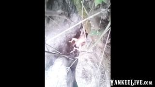 Caught Fucking In A Stream