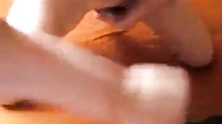 Polish student shows older mature how to suck his cock.