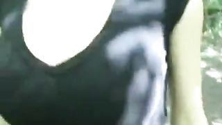 Big Titted Girl  Fucked Outdoor