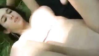 Big Titted Girl  Fucked Outdoor