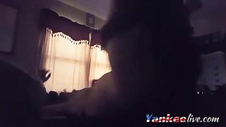 Old lady getting what she wants