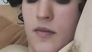 hairy SOPHIA brushing