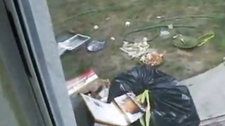 Watching Girl fuck the neighbors son prt 1