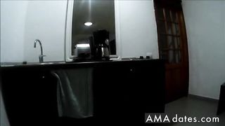 LittleAbbie Towel Drop Delivery Flash Nude Big Bum Tits