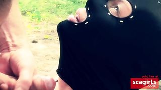 Young stepmom sucking and fucking on the beach