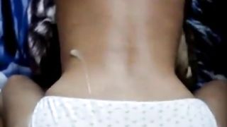 Homemade panties fuck