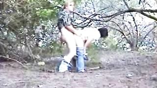 Homemade outdoor fuck