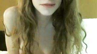 Cute girl on webcam 2