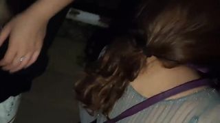 Chinese lezdom at park