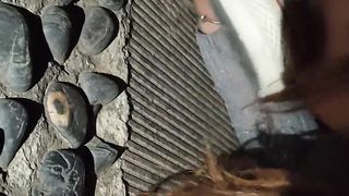 Chinese lezdom at park