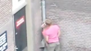 People having sex on the street (The Netherlands).