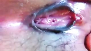 Indonesian Teen Girl playing with her Pussy