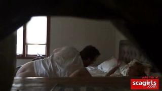 Girl riding me hard and great loud orgasm