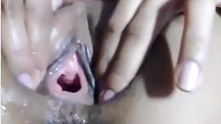 Deep inside my asian teen pussy