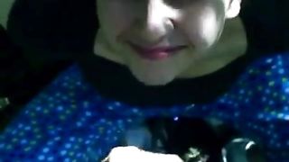 Friend lets me unload a thick nut on her face