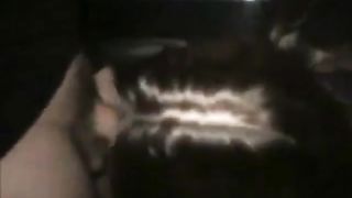 Hot amateur brunette threesome