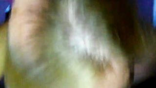 Slutgirl blows huge uncut cock POV