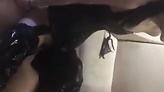 Chinese Lezdom Ass Pussy Lick and Piss