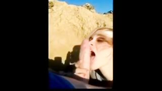 Girlfriend Blows Her Big Dick Boyfriend