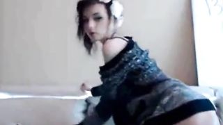 Sweetest thinspo ass gentle rubbing through panties