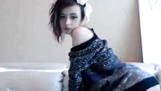 Sweetest thinspo ass gentle rubbing through panties