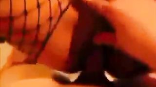 Hot homemade reverse anal