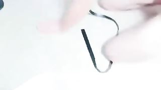 【冰姬女王】幸福的玩物（二）裸足踩橘子喂食，脚耳光深喉口水【43分钟】【标清】