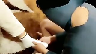 【桃奈情侣】情侣主棉袜裸足羞辱贱狗（上）【13分钟】