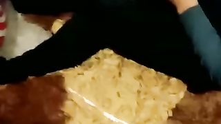 【桃奈情侣】情侣主棉袜裸足羞辱贱狗（上）【13分钟】