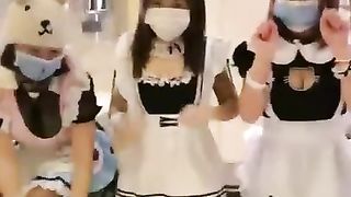 【一诺大小姐】三女奴的伺候（二）更衣沐浴伺候洗澡，极致诱惑【65分钟】