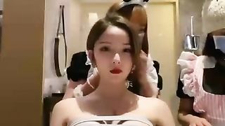 【一诺大小姐】三女奴的伺候（二）更衣沐浴伺候洗澡，极致诱惑【65分钟】