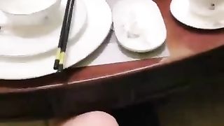 【一诺大小姐】女奴饭桌下的伺候【28分钟】