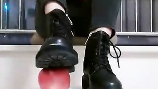 【琛儿女主】马丁靴白棉袜第一视角炸（全程内容）【39分钟】