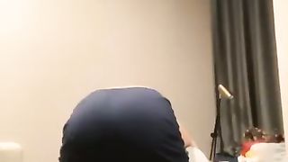 【苏曼s】憨搞骚糖糖，高跟鞋丝袜口罩，鞭打【22分钟】